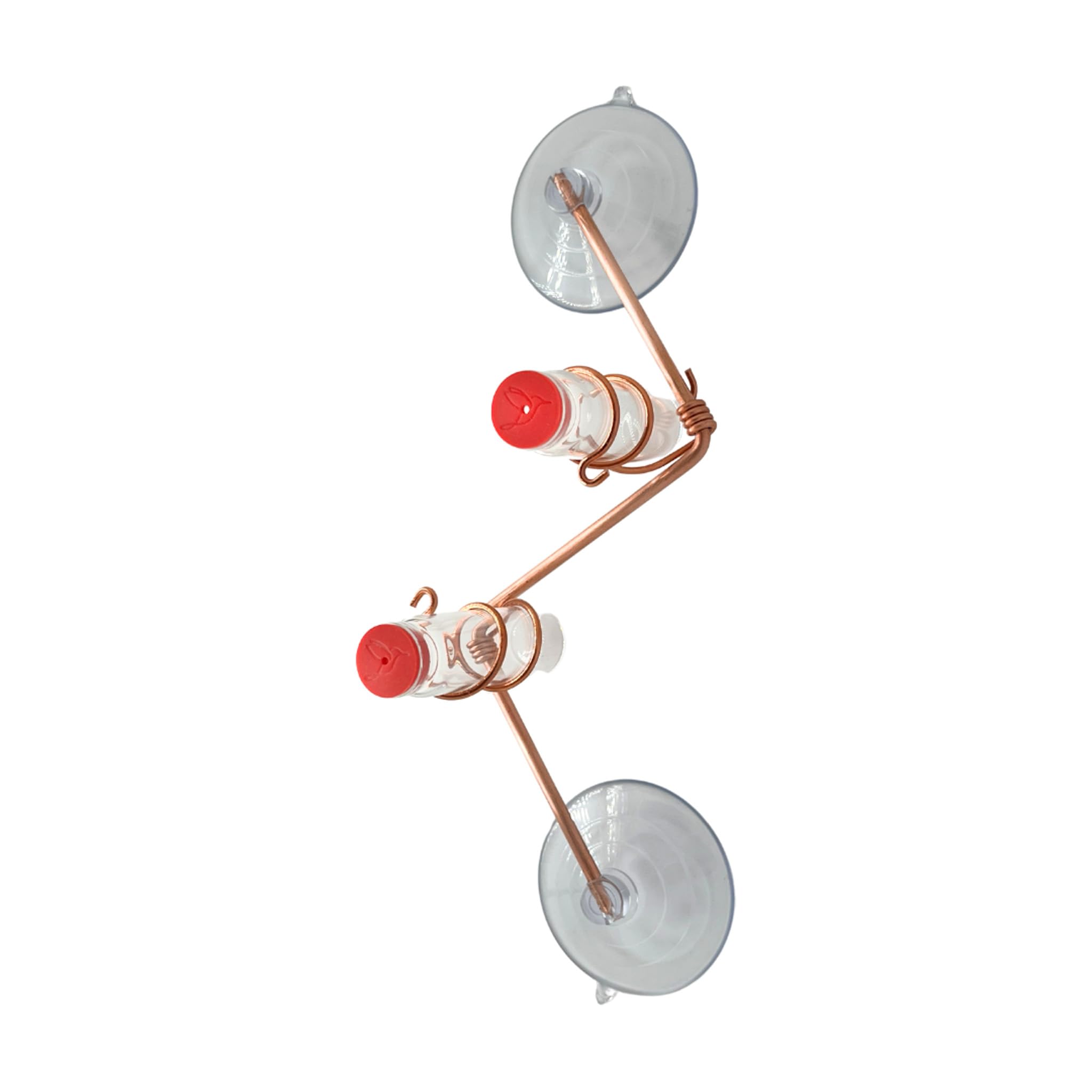 Geometric Window Hummingbird Feeder - Copper and Aluminum - Multiple Stations
Geometric Modern Hummingbird Feeder - Hand