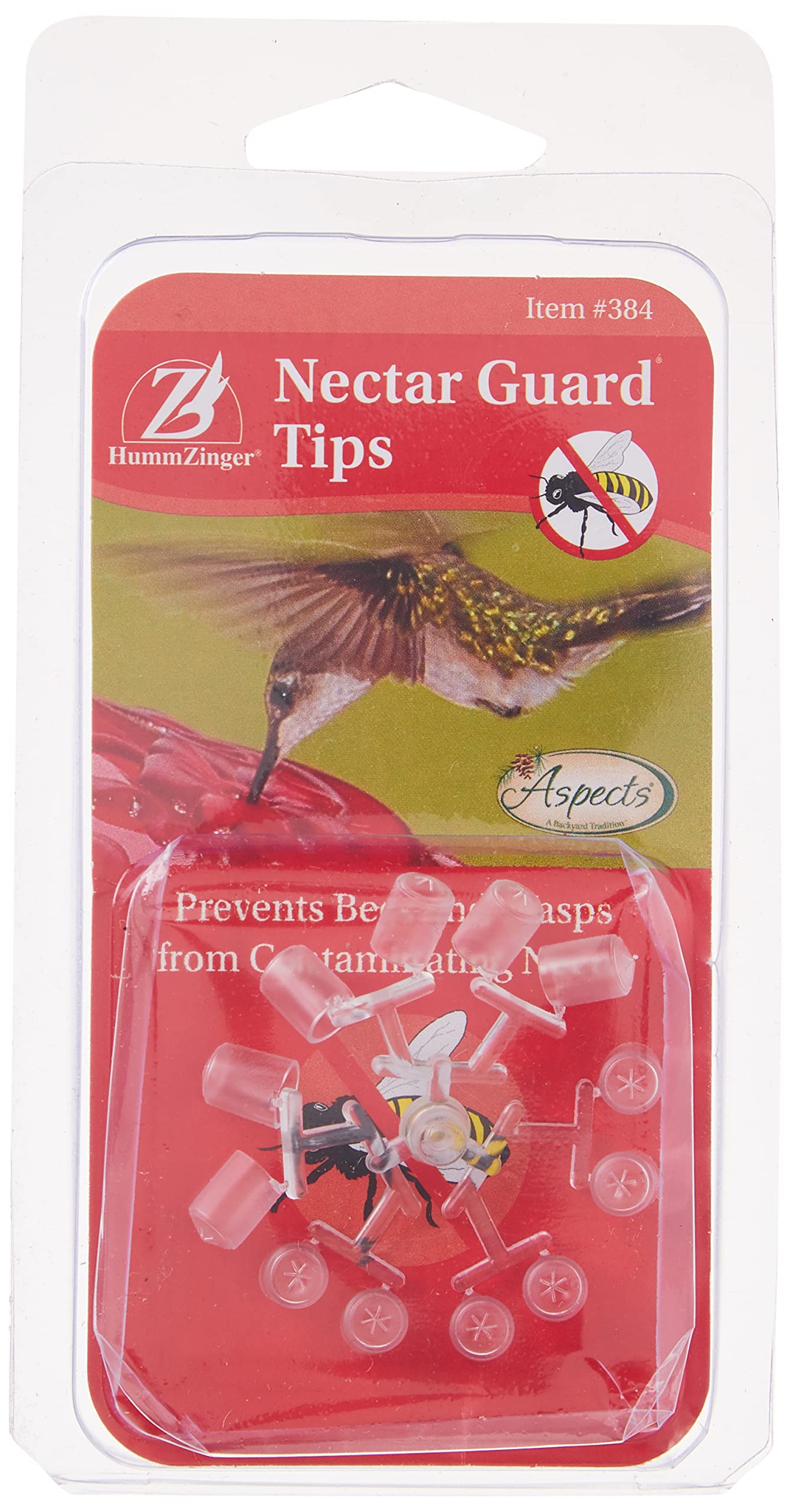 384 Nectar Guard Tips, Clear, 2" - Transparent Protective Edges for Craft Projects, Artists, and Craftsmen - 384 Pieces